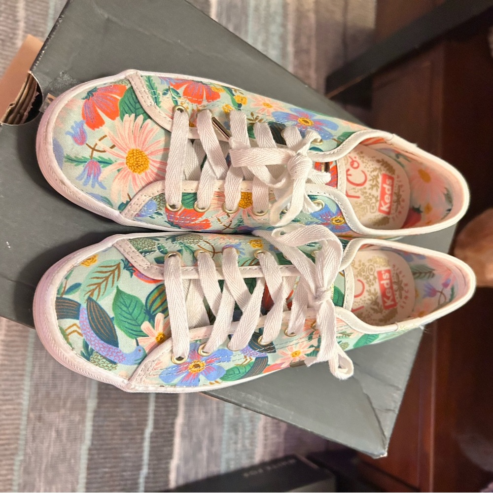 Keds Colorful Floral Sneakers